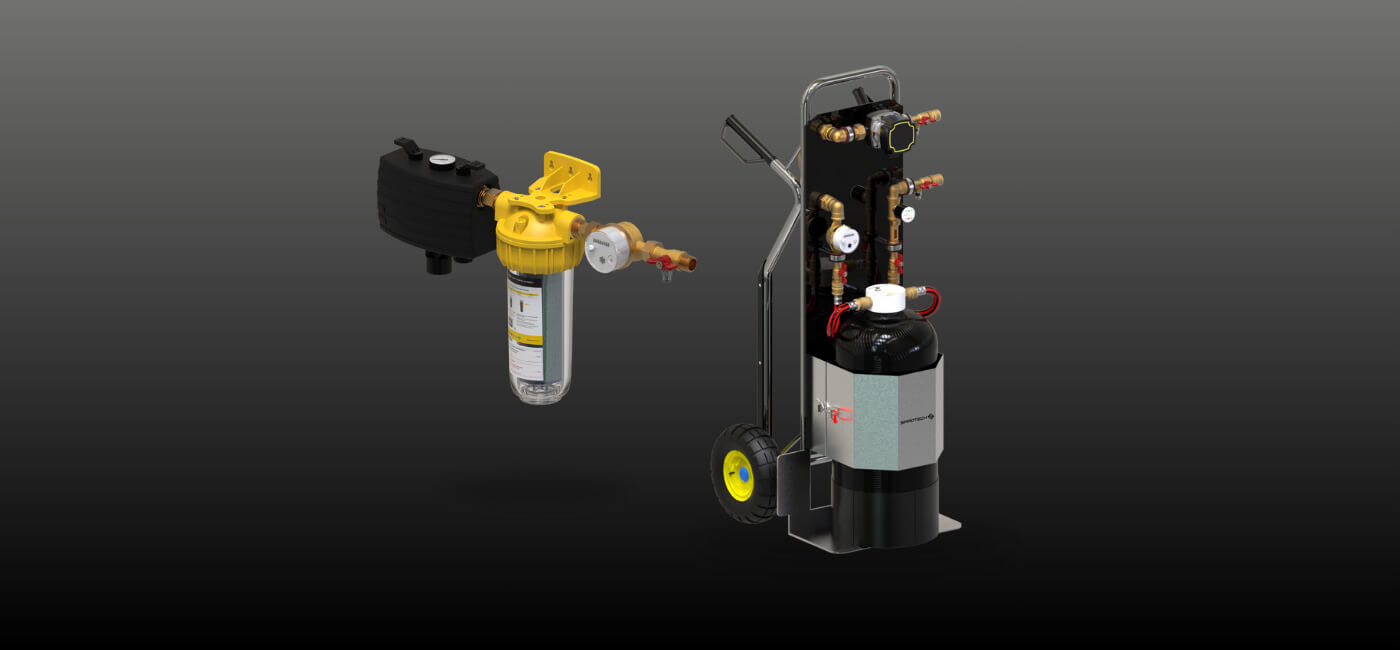 SpiroPure - Verbessern Sie die Systemwasserqualität