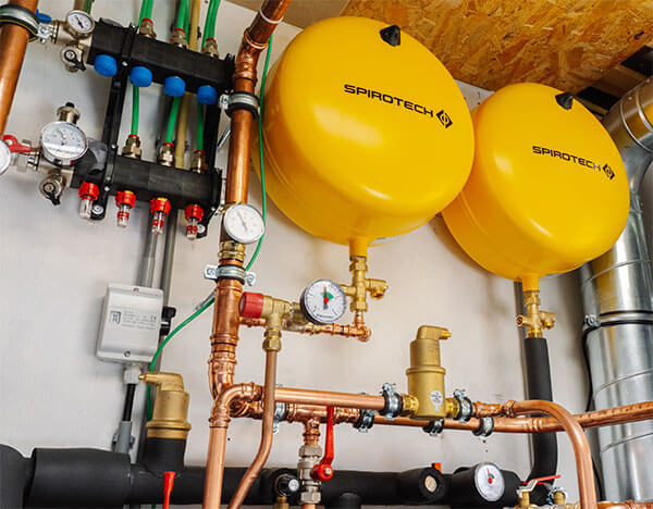 Spirotech SpiroVent luftabscheider und expansionsgefasse