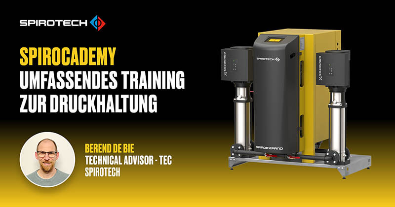 Berend de Bie, Technischer Berater bei Spirotech